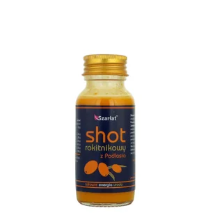 SZARŁAT Shot rokitnikowy 60ml - Soki i napoje niegazowane - miniaturka - grafika 1