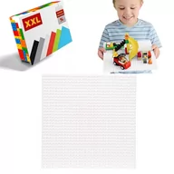 Klocki - Evi, Płytka konstrukcyjna do klocków - biała - miniaturka - grafika 1