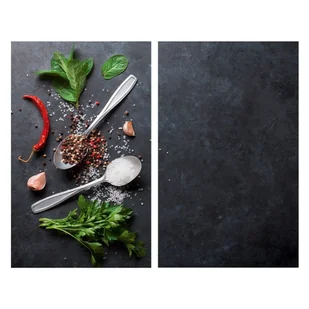 Płyty ochronne na kuchenkę ze szkła hartowanego zestaw 2 szt. 52x30 cm Basil – Allstar - Pozostałe akcesoria kuchenne Płyty ochronne na kuchenkę ze szkła hartowanego zestaw 2 szt. 52x30 cm Basil – Allstar - Pozostałe akcesoria kuchenne - miniaturka - grafika 1