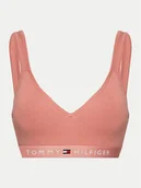 Biustonosze - Tommy Hilfiger Biustonosz top UW0UW04612 Różowy - miniaturka - grafika 1