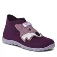 Buty dla chłopców - Kapcie Superfit 1-800295-8510 S Purplec - miniaturka - grafika 1