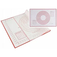 Obrusy i serwetki - Stolnica Podkładka Mata Kuchenna Silikonowa Miara Miarka 50X40 - miniaturka - grafika 1