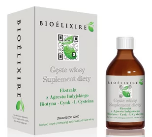 Bioelixire sumplement diety przeciw wypadaniu włosów &quot;Gęste Włosy&quot; 300ml - Odżywki do włosów - miniaturka - grafika 1