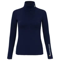 Kurtki jeździeckie - Bluza EQ.QUEEN Magdalene golf damski granatowa, rozmiar: L - miniaturka - grafika 1