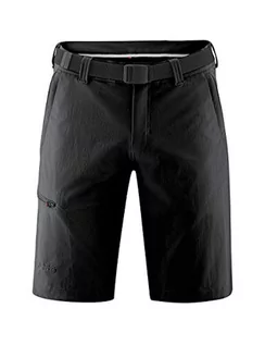 Spodenki męskie - Maier Sports huang składa się z 90% PA 10% EL w 32 rozmiarach, spodnie/na zewnątrz funkcja bermudy męskie spodnie/szorty z paskiem, BI-elastyczne, szybkoschnące i odporne na działanie wody, czarny 130002_900_64 - grafika 1