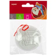 Bombki - Arpex ZESTAW ZRÓB TO SAM Z OTWIERANĽ BOMBKĽ I KOLOROWANKĽ BN4771 - miniaturka - grafika 1