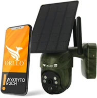 Kamery IP - Kamera IP Orllo Bezprzewodowa 4G LTE Obrotowa z Panelem Solarnym ORLLO TZ1 MORO - miniaturka - grafika 1