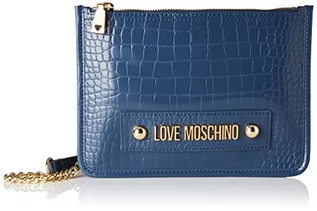 Torebki damskie - Love Moschino Jc4433pp0fks0750 damska torba na ramię, niebieska - grafika 1