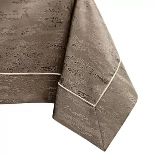 Obrus Vesta Cappuccino Tłoczony Nowoczesny 140x140 AmeliaHome - TCLOTH/AH/VESTA/BRD/PPG/CAPPUCCINO/140X140 - Obrusy i serwetki - miniaturka - grafika 1