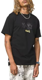 Koszulki dla chłopców - Vans VANS X DANIEL JOHNST black koszulka męska - XL - grafika 1