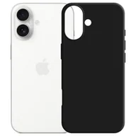 Etui i futerały do telefonów - Etui 3MK Silicone Case do Apple iPhone 17 Czarny - miniaturka - grafika 1