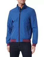 Kurtki męskie - Geox Męska kurtka M Ponza Jacket, True Blue, 48, niebieski (True Blue), 48 - miniaturka - grafika 1