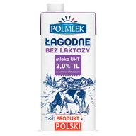 Mleko - ŁAGODNE Mleko lekkostrawne 2% UHT - miniaturka - grafika 1