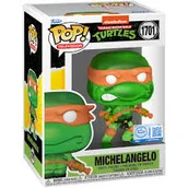 Figurki dla dzieci - Funko POP Teenage Mutant ninja Turtles 1701 Michelangelo (Translucent Green) Special Edition - miniaturka - grafika 1