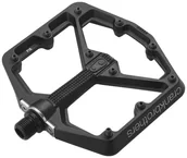 Części rowerowe - Crank Bros Stamp 10 + Large Black Pair pedałów, czarny, L 16002 - miniaturka - grafika 1