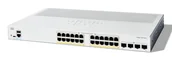 Switche - Cisco Catalyst C1200-24P-4G-RF łącza sieciowe Zarządzany L2 Gigabit Ethernet (10/100/1000) Obsługa PoE 1U Biały - miniaturka - grafika 1