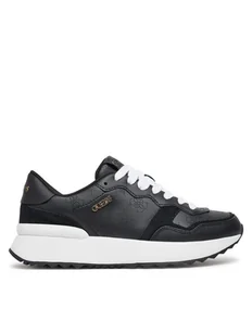 Guess Sneakersy FLPVI3 FAL12 Czarny - Sneakersy damskie - miniaturka - grafika 1