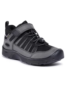 Keen Hikeport 2 Low WP Buty Młodzież, black/black US 4 EU 36 2020 Buty turystyczne 1023949-4 - Buty trekkingowe męskie - miniaturka - grafika 1