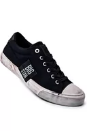 Trampki męskie - Męskie Tenisówki Trampki BIG STAR JJ174252 Czarne-44 - miniaturka - grafika 1