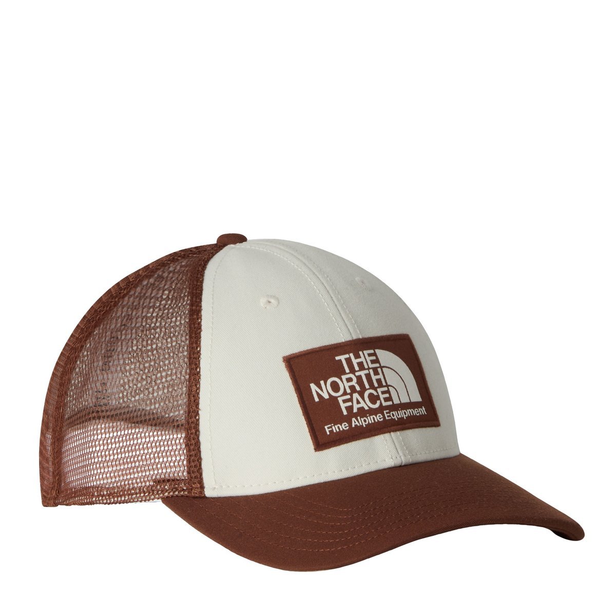 Czapka z daszkiem unisex The North Face MUDDER TRUCKER brązowa NF0A5FXAN0J