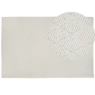 Dywany - Beliani Biały dywan 160 x 230 cm ERZIN - miniaturka - grafika 1