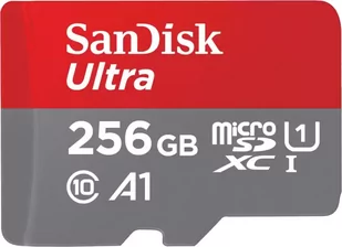 SanDisk Ultra MicroSDXC 256 GB Class 10 UHS-I/U1 A1(SDSQUAC-256G-GN6MA) - Karty pamięci - miniaturka - grafika 1