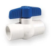 Zawory i kraniki - Nibco Zawór kulowy KW/KW PVC-U 1" - miniaturka - grafika 1