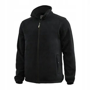 Bluza Polarowa Męska Czarna Polar Ciepły Rozpinany - Bluzy męskie Bluza Polarowa Męska Czarna Polar Ciepły Rozpinany - Bluzy męskie - miniaturka - grafika 1