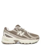 Buty dla chłopców - New Balance Sneakersy GR740SA Brązowy - miniaturka - grafika 1