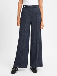 BOSS Spodnie - Tupita Kobiety Wełna niebieski marmurkowy, 34 - Spodnie damskie - miniaturka - grafika 1