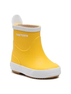 Tretorn Kalosze Wings Kids 473267 Żółty - Buty dla dziewczynek - miniaturka - grafika 1