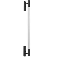 Lampy ścienne - Kinkiet ścienny Ibara 4005 Shilo podłużna listwa minimalistyczna czarny - miniaturka - grafika 1