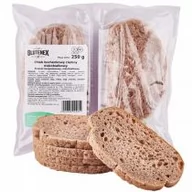 Chleb - Glutenex Chleb bochenkowy ciemny niskobiałkowy bezglutenowy 250 g - miniaturka - grafika 1
