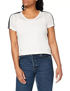 Koszulki i topy damskie - Replay Koszulka damska, Biały (naturalna biel 11), L - grafika 1