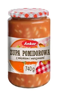 Ankor zupa pomidorowa z mięsem i warzywami 740g - Zupy w płynie - miniaturka - grafika 1