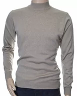 Swetry męskie - Sweter męski wełniany półgolf z wełny XXL 2XL - miniaturka - grafika 1
