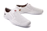 Półbuty męskie - RIEKER 06386-80 white, półbuty męskie - Rieker - miniaturka - grafika 1