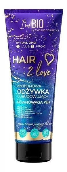 Eveline HAIR 2Love Odżywka proteinowa 250ml