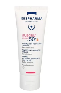 ISISPHARMA Isispharma Ruboril Expert 50+ krem do skóry naczynkowej z nadwrażliwością na działanie promieni słonecznych delikatnie koloryzujący 40 ml - Problemy skórne - miniaturka - grafika 1