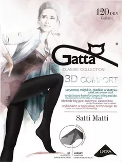 Rajstopy - Rajstopy Błyszczące Gatta Satti Matti 120 Den Mikrofibra - grafika 1