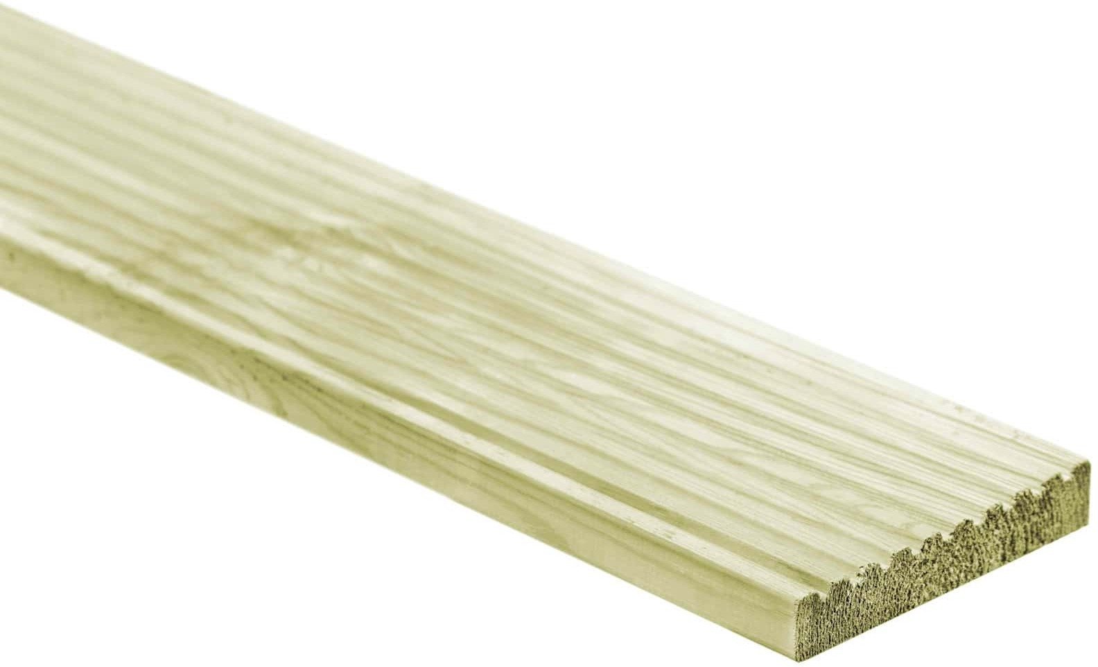 vidaXL Deska Tarasowa 8 pcs Zielony Impregnowany 1,16 m