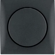 Inne akcesoria elektryczne - Berker Integro Flow Elektroniczny potencjometr obrotowy 1-10 V z pokrętłem regulacyjnym, antracyt, mat - miniaturka - grafika 1