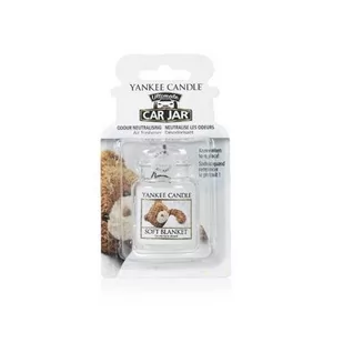 Yankee Candle Zapach samochodowy Car Jar Ultimate, Soft Blanket, 1 szt. - Zapachy samochodowe - miniaturka - grafika 1