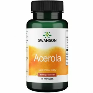 Acerola 500 mg (60 kaps.) - Suplementy diety - miniaturka - grafika 1