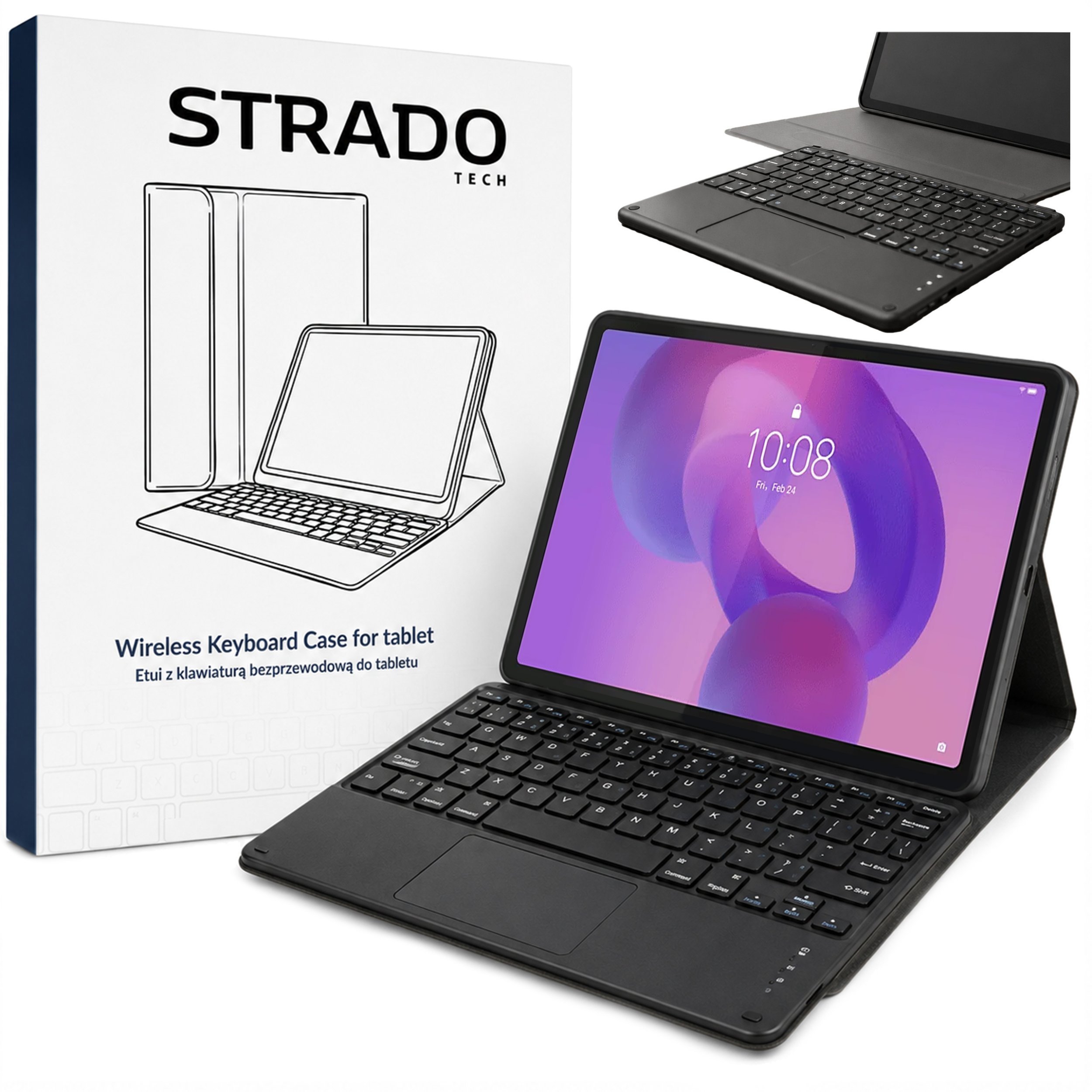 4kom.pl Etui i KLAWIATURA do Lenovo Idea Tab 11