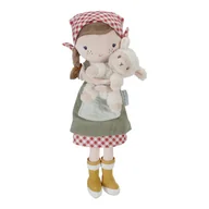 Lalki dla dziewczynek - Little Dutch Farmerka Rosa z owieczką 35 cm - miniaturka - grafika 1