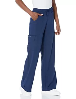 Spodnie damskie - Dickies Xtreme damskie spodnie ze stretchem ze ściągaczem, D-granatowy, S - grafika 1