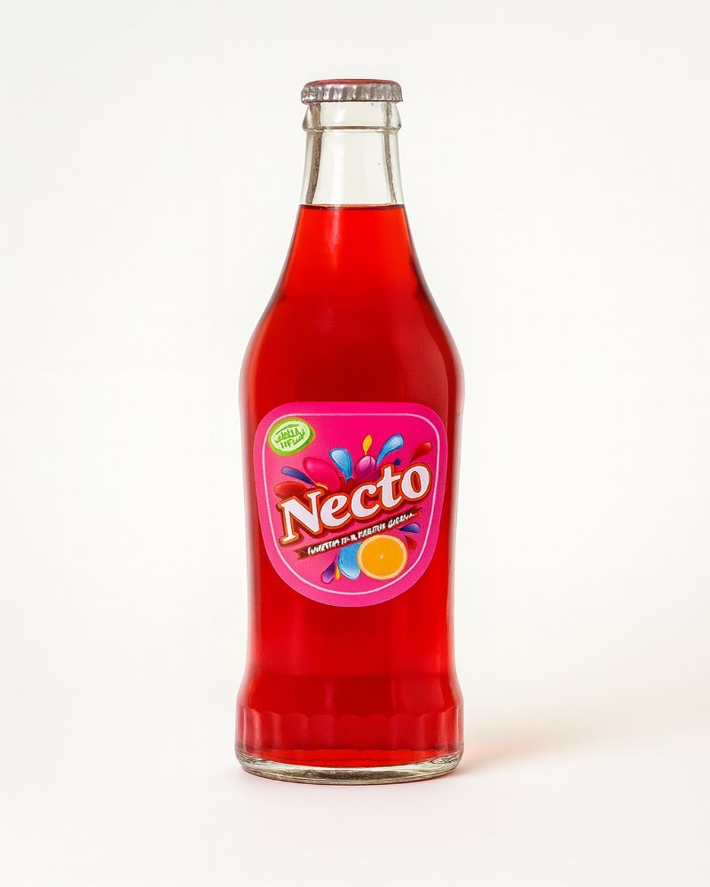 Napój gazowany malinowy Necto Elephant House 400ml - słodko-kwaśny smak