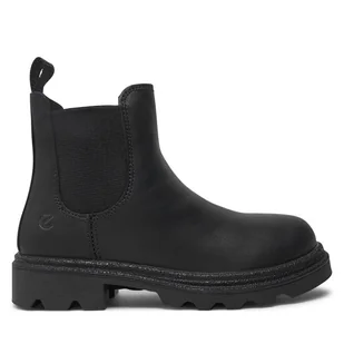 Trzewiki ECCO Grainer K 72823201001 Czarny - Buty dla chłopców - miniaturka - grafika 1