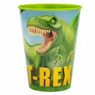 Kubki dla dzieci - DINOZAURY T-REX kubek kubeczek szklanka 260ML - miniaturka - grafika 1